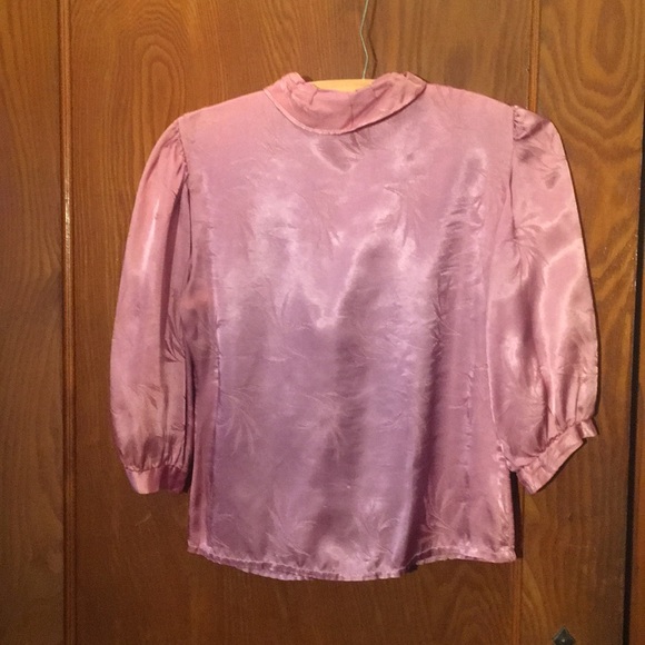 VINTAGE Silk Blouse - Picture 4 of 4